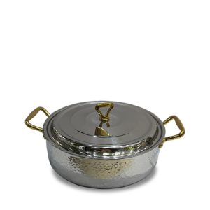 Marmite Argenté 28CM